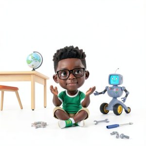 Robot Explorations: A Fun Learning Adventure for Kids-0