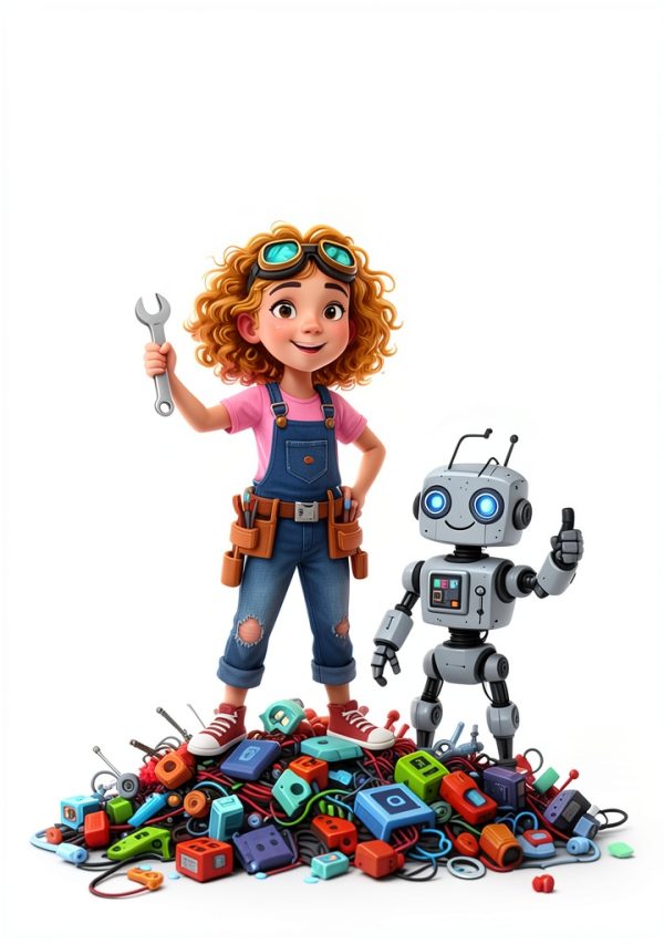 Little Engineer Adventures Book 1 Robotics Story for Kids XYZ Press-0