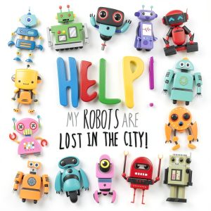 Help Books Robotics Puzzle Book for Ages 2-4 by Help Books-0