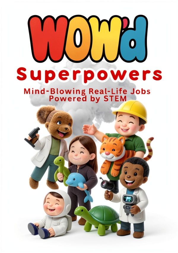 WOW'd Robotics Kids Book – 37 Page STEM Story for Ages 5-12-0