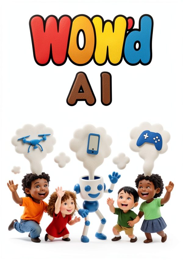 WOW'd Kids Robotics Book Print Replica – 71 Page Educational Guide for-0