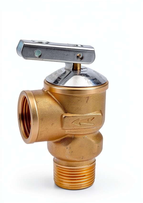 150Psi Temperature & Pressure Relief Valve Slocable Brass 3/4-Inch NPT-1