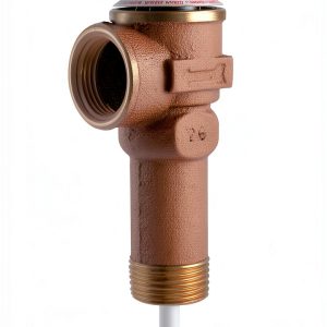 Cash Acme 3/4 Inch NCLX-5LX Temperature and Pressure Relief Valve, Push to Connect Brass Plumbing Fittings, Copper, CPVC Pipe, 150 PSI, 19783-0150 Bronze-0