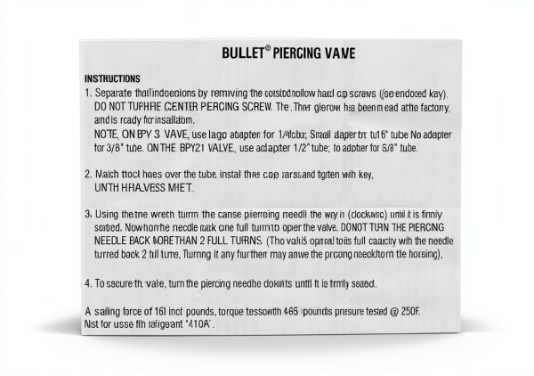 SUPCO BPV-31 Bullet 3-in-1 Line Tap Piercing Valve, 500 psi Pressure, 1/4", 5/16", and 3/8" OD Size (Pack of 12)-2