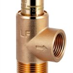 1/2" x 3/4" Poppet Adjustable Relief Valve Pressure Relief Valve with 100-300 Psi for Water Systems-0