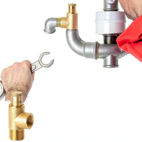 1/2" x 3/4" Poppet Adjustable Relief Valve Pressure Relief Valve with 100-300 Psi for Water Systems-2