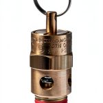 Control Devices ST25-1A250 ST Series Brass Soft Seat ASME Safety Valve, 250 psi Set Pressure, 1/4 Male NPT-0