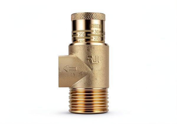 1/2" x 3/4" Poppet Adjustable Relief Valve Pressure Relief Valve with 100-300 Psi for Water Systems-5