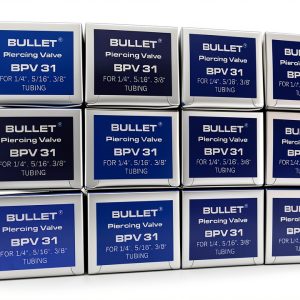 SUPCO BPV-31 Bullet 3-in-1 Line Tap Piercing Valve, 500 psi Pressure, 1/4", 5/16", and 3/8" OD Size (Pack of 12)-0