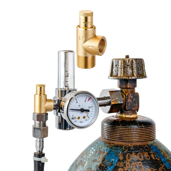 1/2" x 3/4" Poppet Adjustable Relief Valve Pressure Relief Valve with 100-300 Psi for Water Systems-4