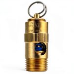 15 PSI 3/8" Male NPT Air Compressor Relief Valve - Conrader Solid-0