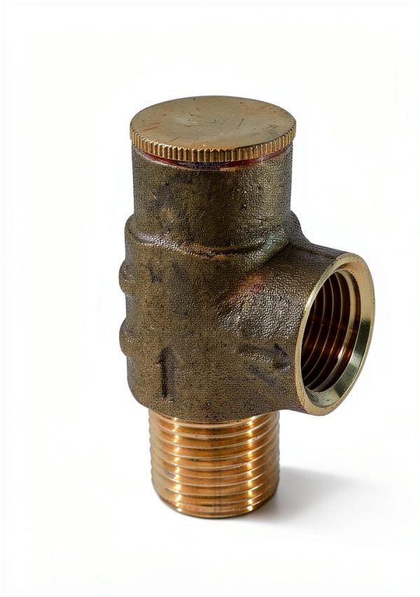 Merrill Lead Free 1/2" Pressure Relief Valve No Lead Brass 100 PSI-5