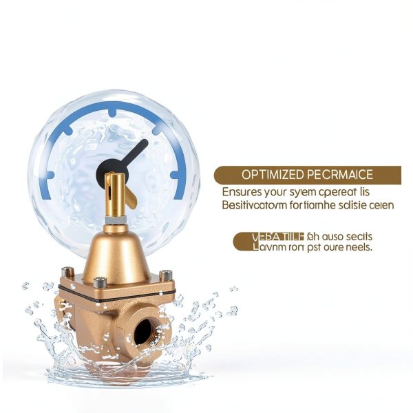 Watts S1156F Brass Water Pressure Regulator ZEZHIMI 1/2" Valve-2