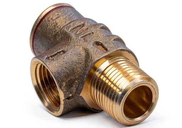 Merrill Lead Free 1/2" Pressure Relief Valve No Lead Brass 100 PSI-4