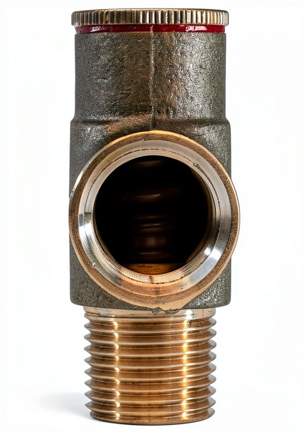 Merrill Lead Free 1/2" Pressure Relief Valve No Lead Brass 100 PSI-1