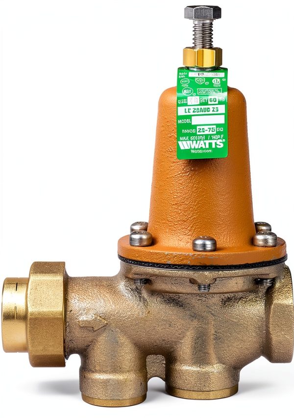Watts LF25AUB-Z3 Water Pressure Reducing Valve 3/4 Inch NPT Union Seat-1