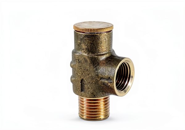 Merrill Lead Free 1/2" Pressure Relief Valve No Lead Brass 100 PSI-2