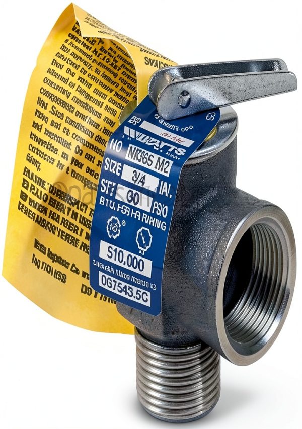 Watts Regulator 0342692 Boiler Relief Valve 3/4" 30Psi Bronze-0
