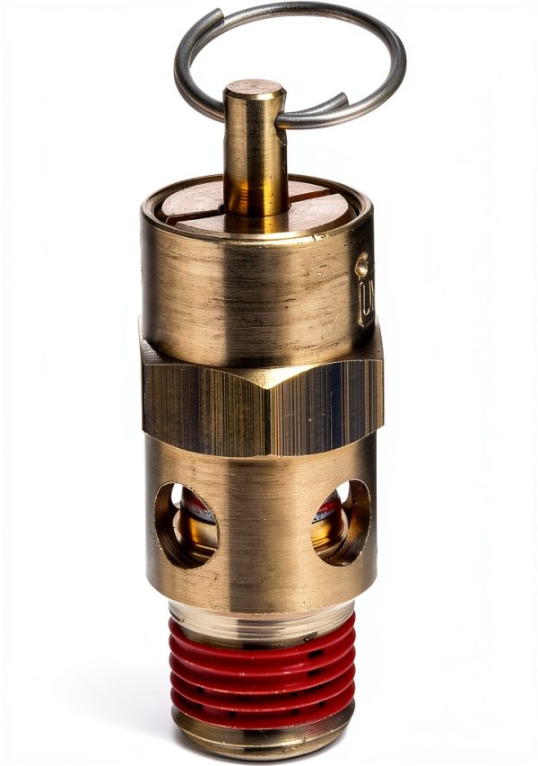 Control Devices ST25-1A200 Brass ASME Safety Valve 200 psi 1/4" NPT-0