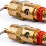 MTQY 1/4 NPT Air Compressor Relief Valve - Brass Dual Pack 175 PSI-0