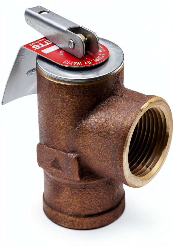 30 PSI Pressure Relief Valve Watts Bronze 3/4 FNPT Relief Valve-0